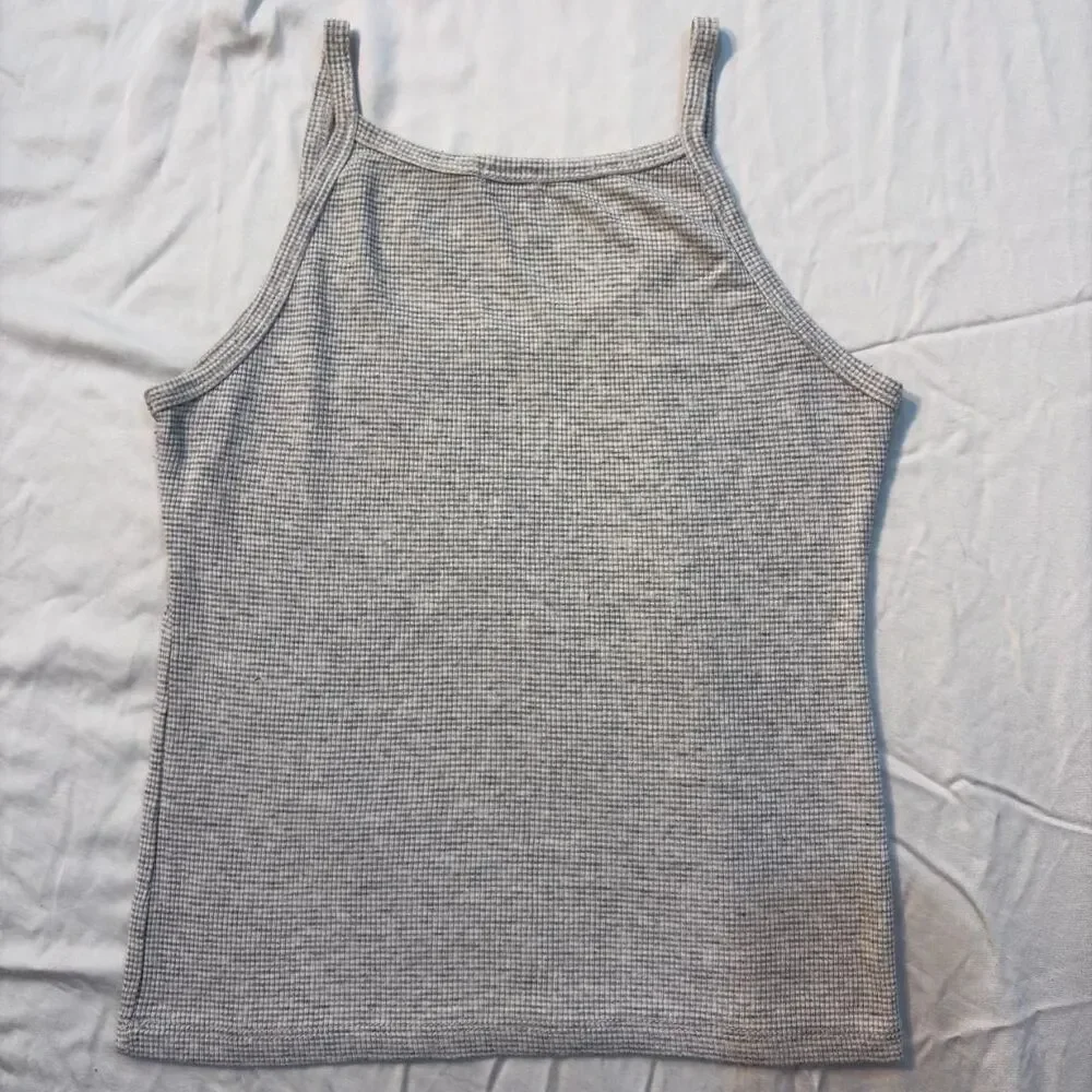 Brandy Melville/John Galt Waffle Knit Tank Top - Picture 2 of 6